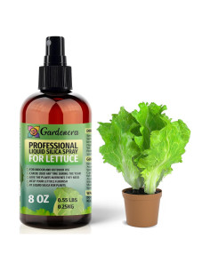 Fertilizante Líquido Gardenera 8oz para Plantas de Lechuga