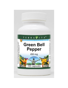 Cápsulas de Pimiento Verde TerraVita 450 mg - 100 Unidades 2