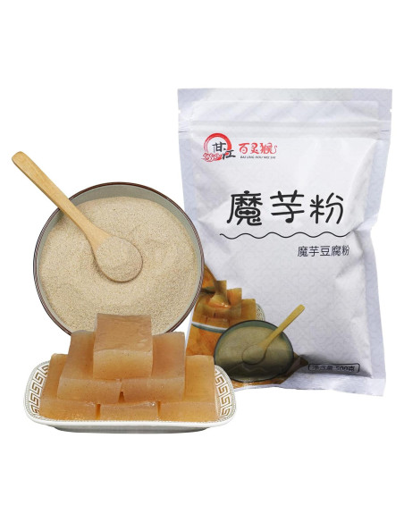 Polvo de Tofu Konjac BAILINHOU 500g - Harina de Konjac Pura