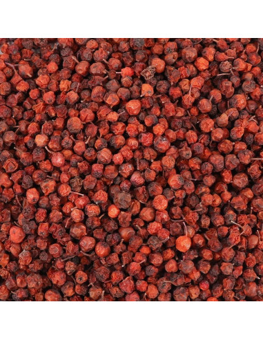 Baya de Rowan Orgánica Pura 400g - Frutas Sorbus commixta Secas