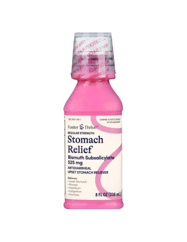 Líquido Alivio Estomacal Foster & Thrive 236 ml - 525 mg Bismuto
