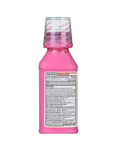 Líquido Alivio Estomacal Foster & Thrive 236 ml - 525 mg Bismuto