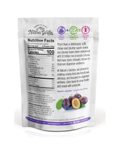Ciruelas Secas Probioticas Nature's Garden 340g 2