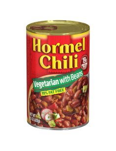 HORMEL Chili Vegetariano con Frijoles 12 Latas 425 g