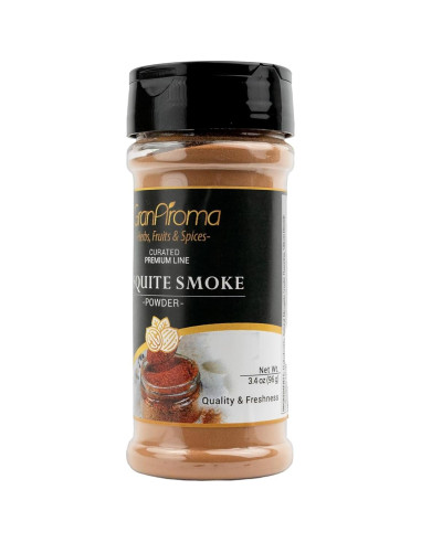 GranAroma Polvo de Humo de Mesquite 96.39g Sazonador BBQ