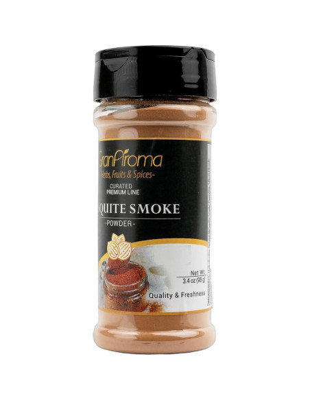 GranAroma Polvo de Humo de Mesquite 96.39g Sazonador BBQ