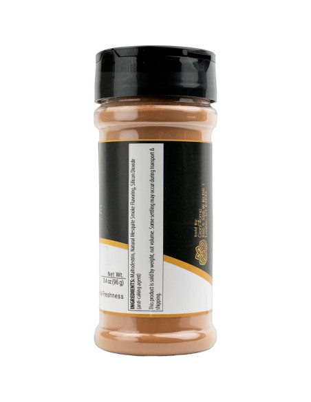 GranAroma Polvo de Humo de Mesquite 96.39g Sazonador BBQ