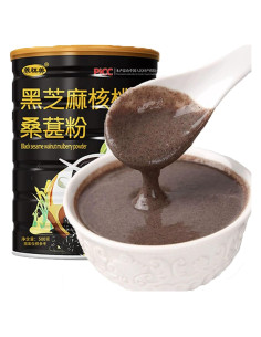 Polvo de Sésamo Negro BKSUAIWU 500g - Bebida Instantánea