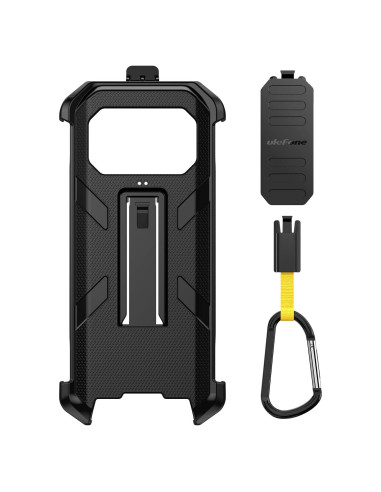 Funda Rugged Ulefone Armor 27/27T Pro Negra con Clip