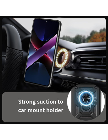 Funda Protectora Rosa Kukoufey para Infinix Hot 60 5G con Tapa Deslizante