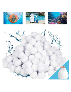 Bolas de Filtro para Piscina REVICOAR 2.08 kg Reutilizables