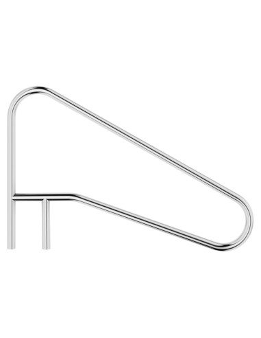 Pasamanos de Piscina KUAFU Acero Inoxidable 125.73cm 300kg
