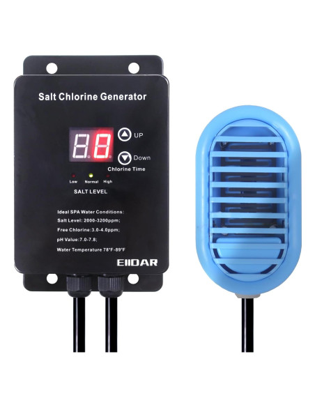Clorador de Agua Salada EIIDAR ED-LVnew para Spa 0.66kg