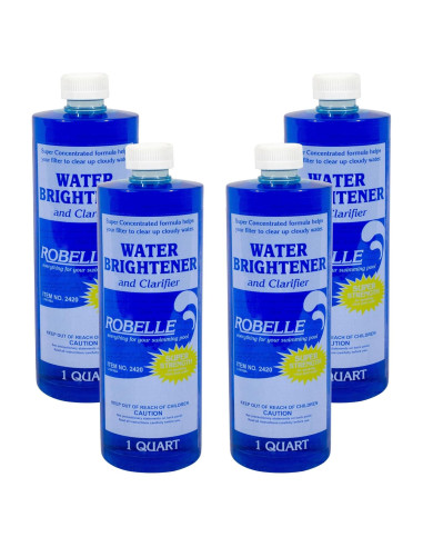 Clarificador de Agua de Piscina Robelle 4-Pack 3.63 kg