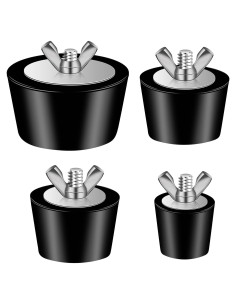 Paquete de 4 Tapones de Retorno para Piscina BESARME 2.54-5.08 cm