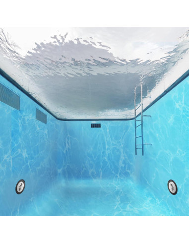 Paquete de 4 Tapones de Retorno para Piscina BESARME 2.54-5.08 cm