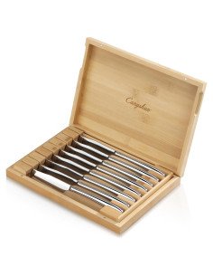 Juego de 8 Cuchillos de Carne Cangshan 1027044 Acero Inoxidable