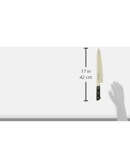 Cuchillo Gyuto Tojiro FU-810 270 mm Acero Inoxidable