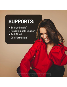 NatureWise Vitamina B12 500 mcg - Suplemento Vegano Energía 2