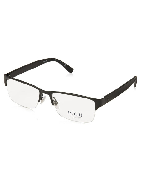 Gafas de Prescripción Polo Ralph Lauren PH1164 Negro Mate 56mm