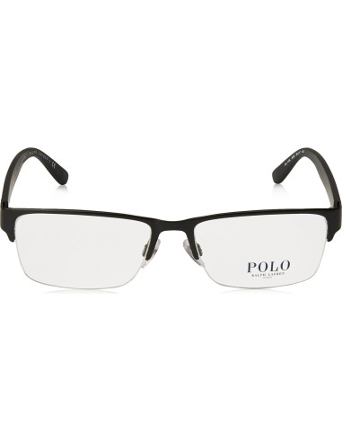 Gafas de Prescripción Polo Ralph Lauren PH1164 Negro Mate 56mm
