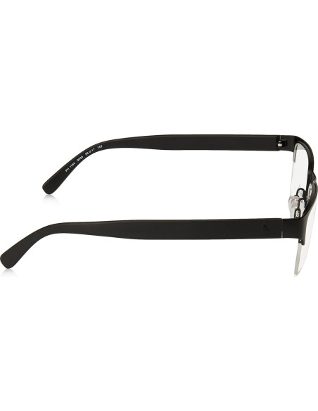 Gafas de Prescripción Polo Ralph Lauren PH1164 Negro Mate 56mm
