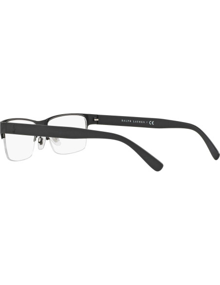 Gafas de Prescripción Polo Ralph Lauren PH1164 Negro Mate 56mm