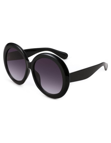 Gafas de sol redondas Karsaer UV400 grandes unisex