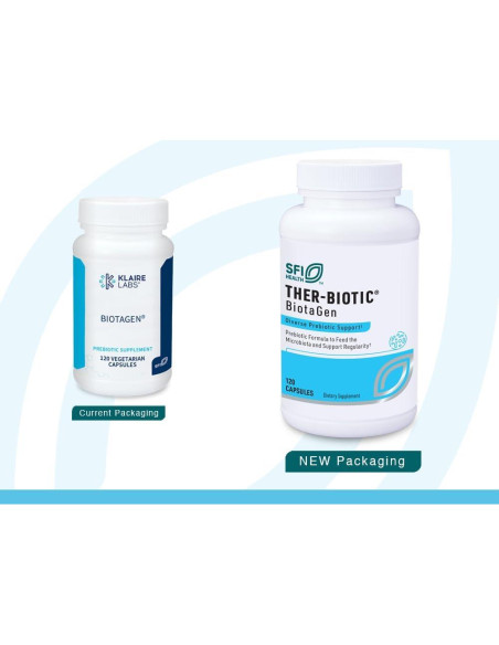 Klaire Labs Biotagen - Inulina Prebiótica 120 Cápsulas