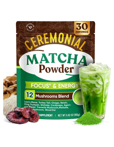 Matcha Ceremonial Venture Pal 165g con 12 Superfoods y Probioticos