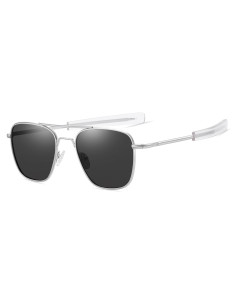Gleyemor Gafas de Sol Aviador Polarizadas Hombres 55mm