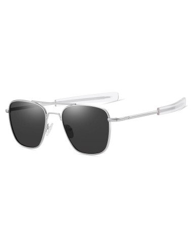 Gleyemor Gafas de Sol Aviador Polarizadas Hombres 55mm
