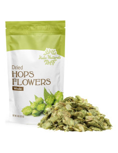 Flores de Lúpulo Enteras Halo Naturals 113g Bolsa Reutilizable