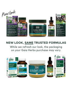 Cápsulas de Vitex Gaia Herbs 60 Unidades - Equilibrio Hormonal 2