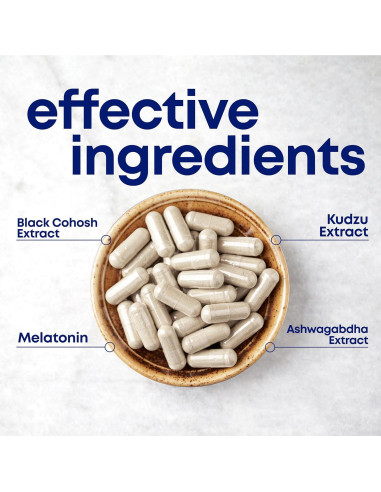 Su Propio Noche Fresca 60 Cápsulas - Alivio Menopausia y Sueño