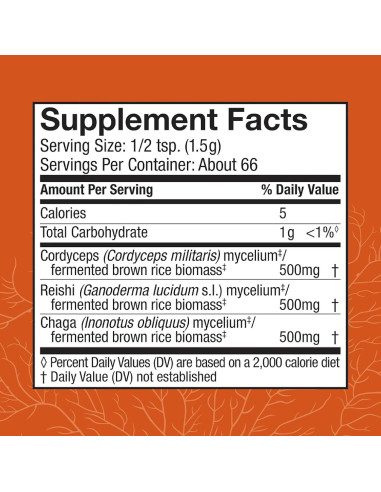 Host Defense Breathe Polvo 136 g - Suplemento Inmunológico y Respiratorio