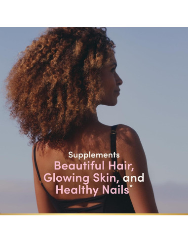 Gomitas vitamínicas Nature's Bounty con biotina y colágeno 80 Ct