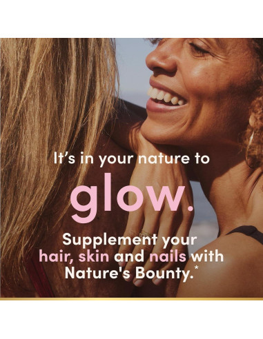 Gomitas vitamínicas Nature's Bounty con biotina y colágeno 80 Ct