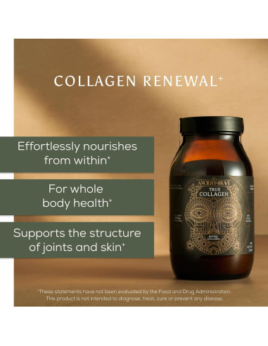 Colágeno Bovino Premium Ancient + Brave 200g - Tipo I - Piel y Articulaciones