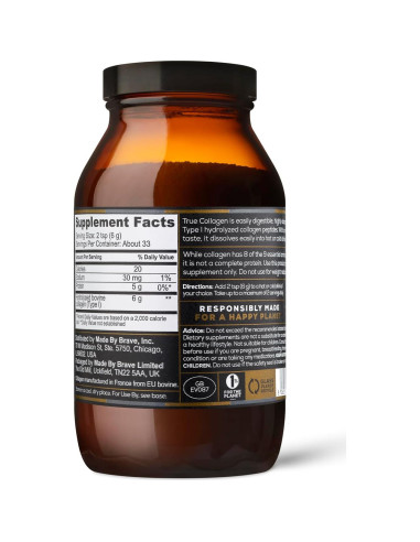 Colágeno Bovino Premium Ancient + Brave 200g - Tipo I - Piel y Articulaciones