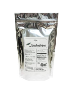 Extracto de Semilla de Uva en Polvo NuSci 500g 95% Proantocianidinas
