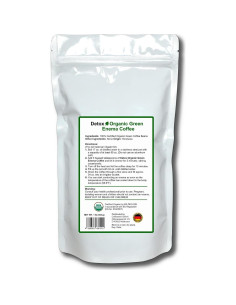 Café Enema Verde Orgánico Detox Gers. 450g - Certificado GMP 2