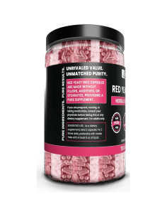 Arroz de Levadura Roja 730 Cápsulas - Ingredientes Puros 2