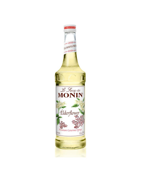 Jarabe de Flor de Saúco Monin 750 ml - Sin Gluten, No OGM