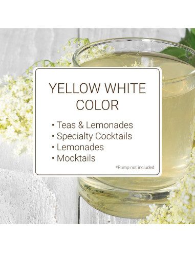 Jarabe de Flor de Saúco Monin 750 ml - Sin Gluten, No OGM