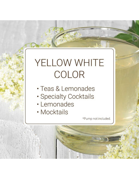 Jarabe de Flor de Saúco Monin 750 ml - Sin Gluten, No OGM