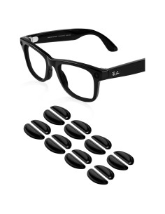 Almohadillas Nasales Silicona Ray-Ban Meta Wayfarer 8 Pzas