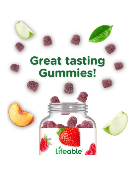 Gominolas Omega 3 Veganas Lifeable para Niños 60 Unidades