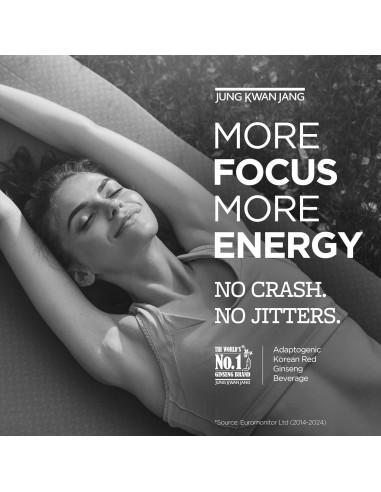 Bebida Energética de Ginseng Rojo Coreano JungKwanJang 30 Paquetes