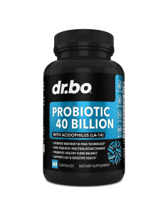 Suplemento Probiotico 40 Mil Millones CFU Dr. Bo - Salud Digestiva